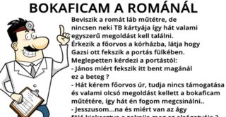 a nap vicce –bokaficam a románál..