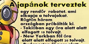 a Japán szuper robot esete Budapesten ..